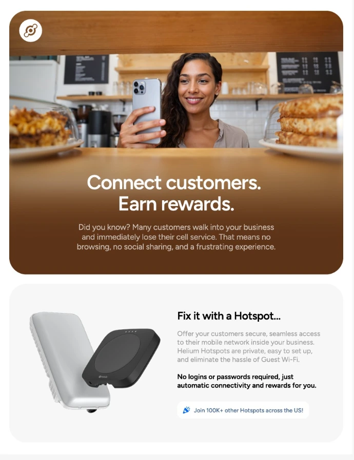 RETNetworks flyer for boosting indoor and outdoor cell coverage