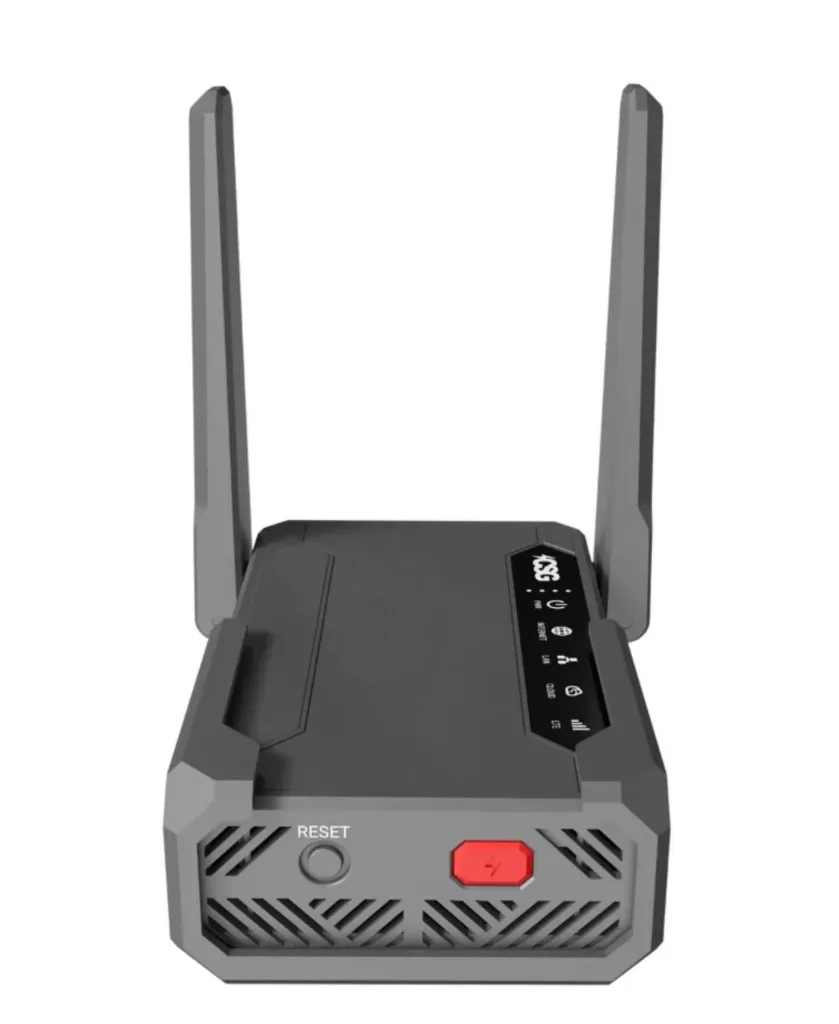 Pocket 4G travel hotspot router front view