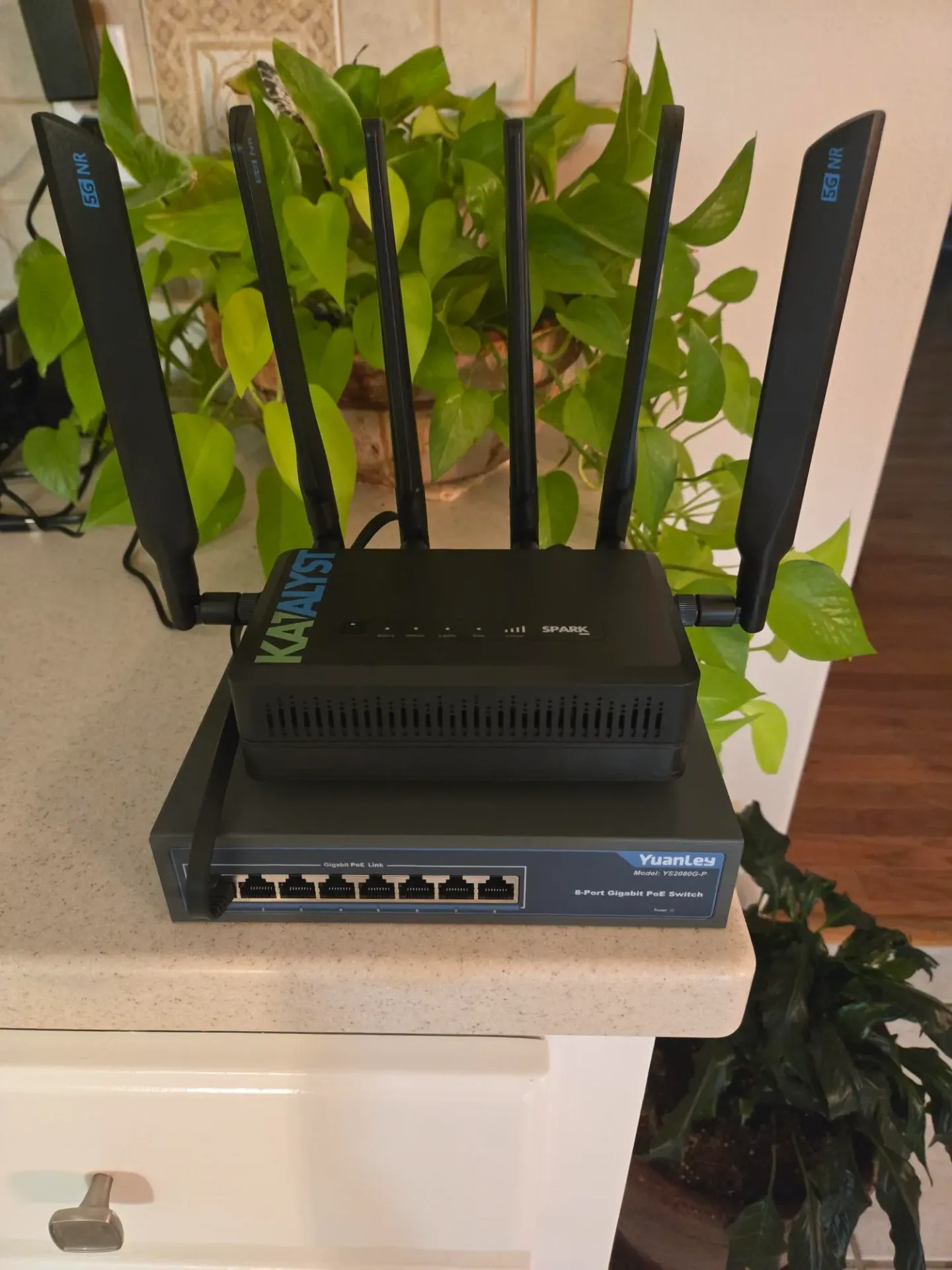 RETNetworks 5G business router installed on site